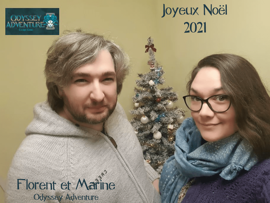 Marine et Florent vous souhaite un joyeux Noël 2021